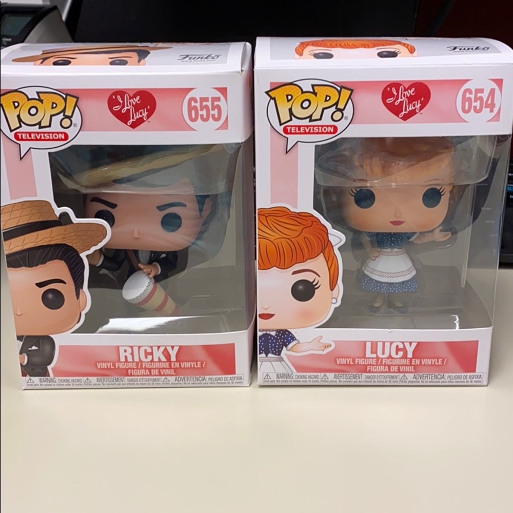 I Love Lucy Pop Characters